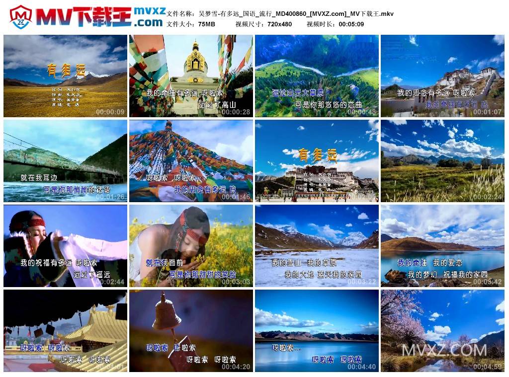 吴梦雪-有多远_国语_流行_MD400860